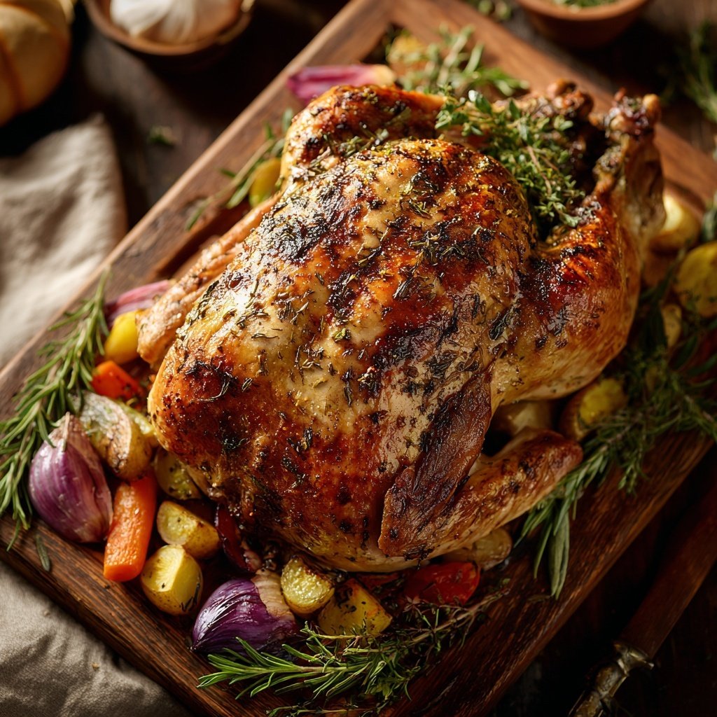 Festive Herb Roast Turkey