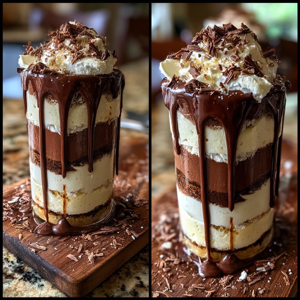 Vanilla Bean Chocolate Parfaits