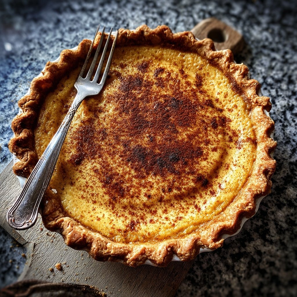 Festive Spiced Pumpkin Pie