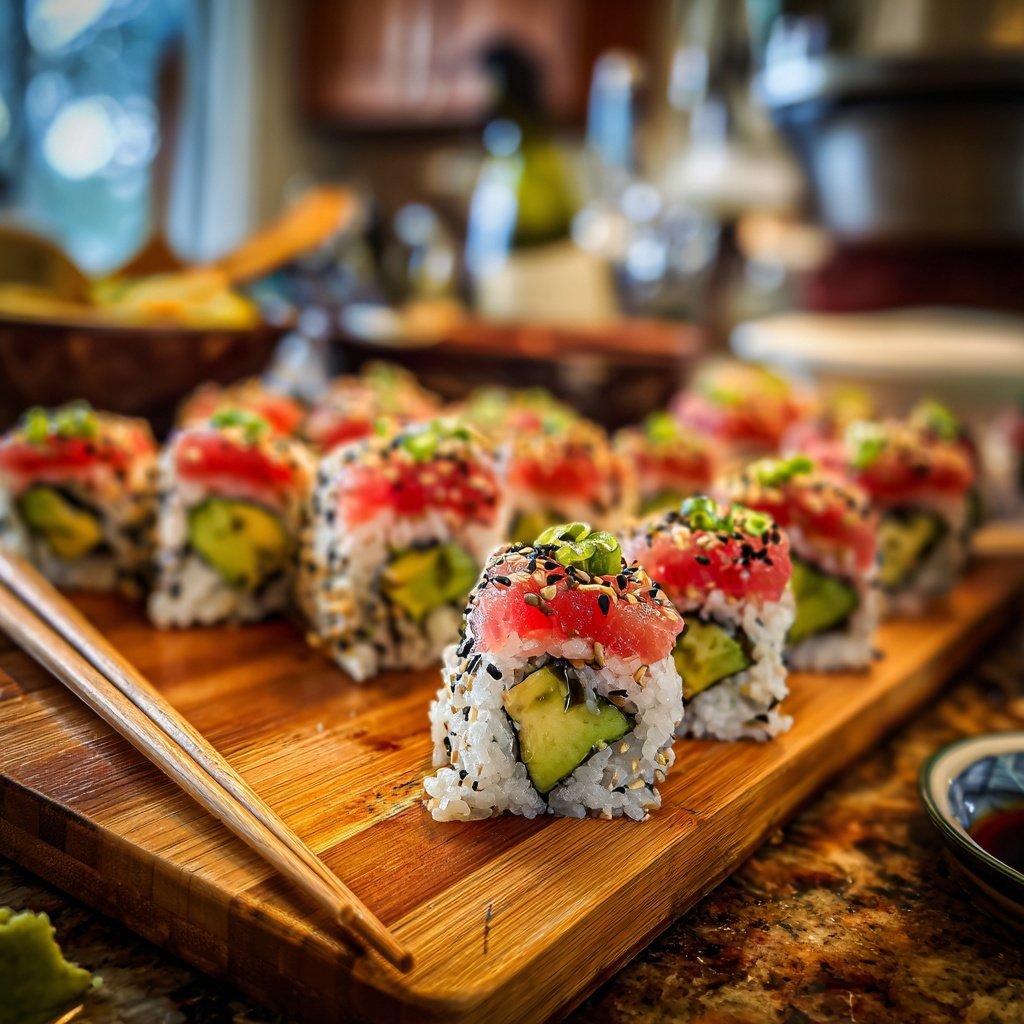 Global Japanese Sushi Rolls
