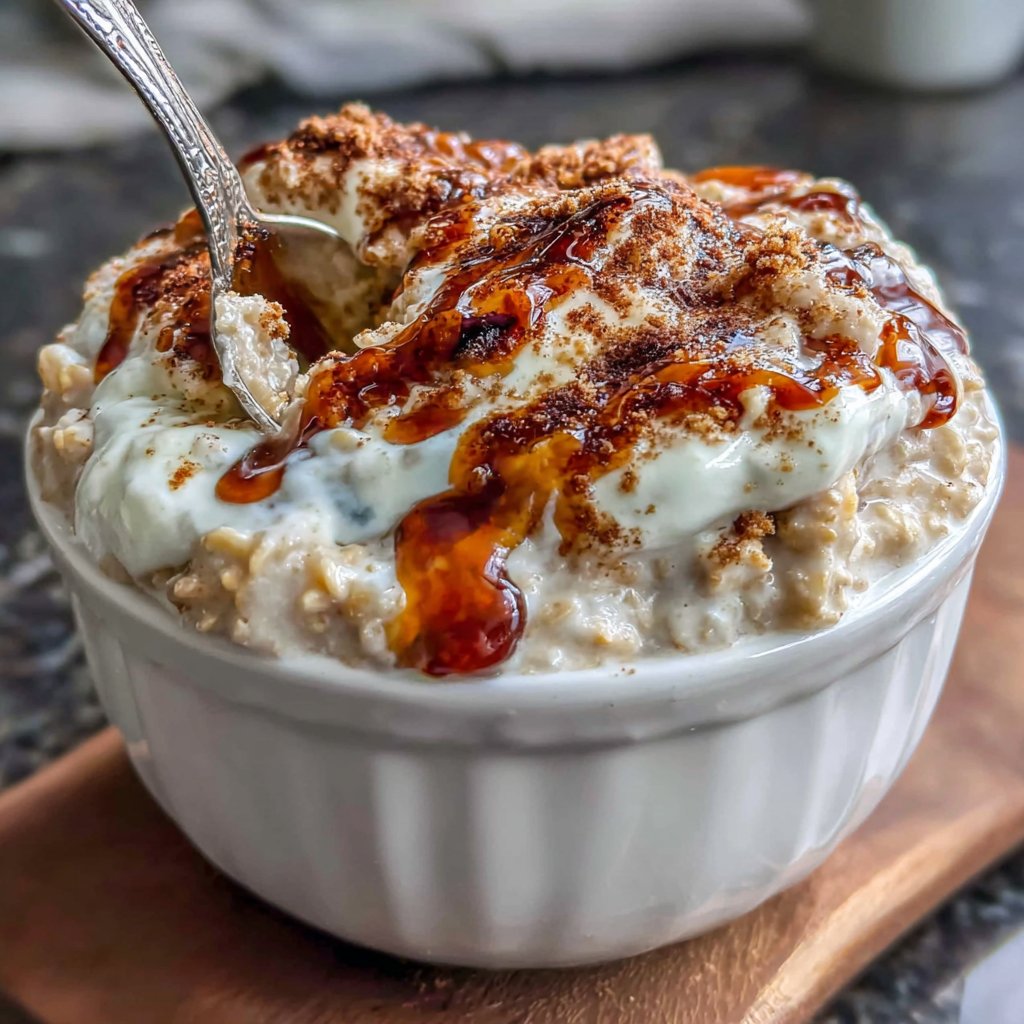 Cinnamon Protein Overnight Oats