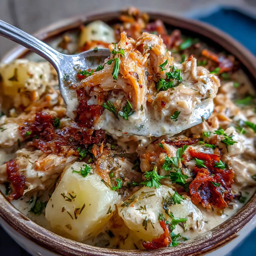 Creamy Turkey and Parsnip Stew